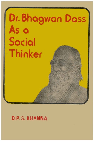 Dr. Bhagwan Dass : As a Social Thinker