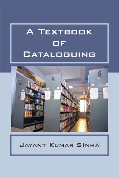 Textbook of Cataloguging